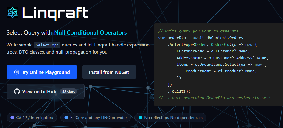 ちょっと頑張って作ったトップページ
